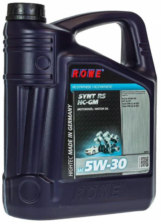 Rowe 5w30. Rowe 5w30 HC. Rowe Hightec Synt RS SAE 5w-30 HC. Rowe Synt RS 5w40. Rowe Hightec Synt RS HC, 5w-20.